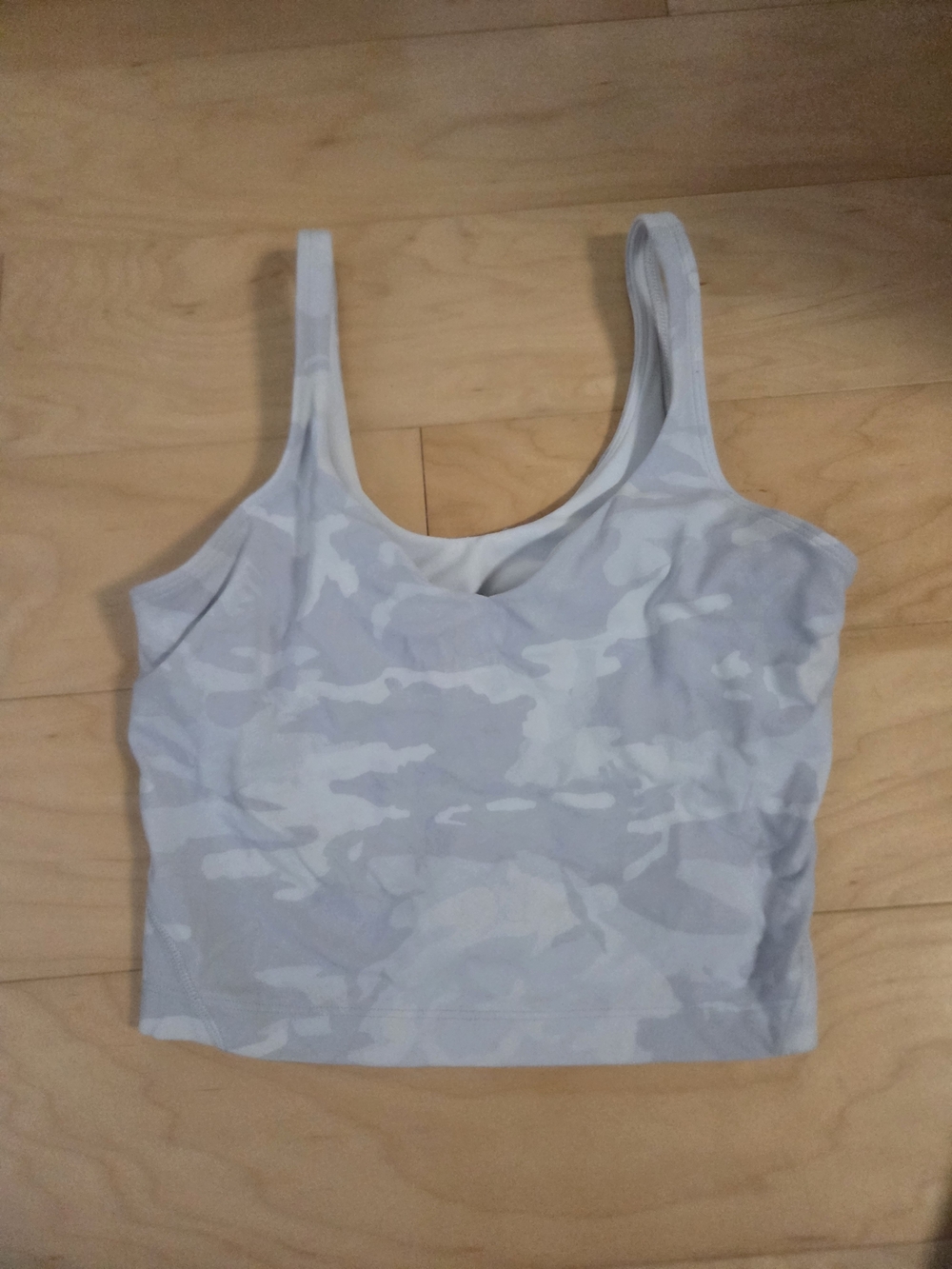 Lululemon Alpine White Camo Align Tank